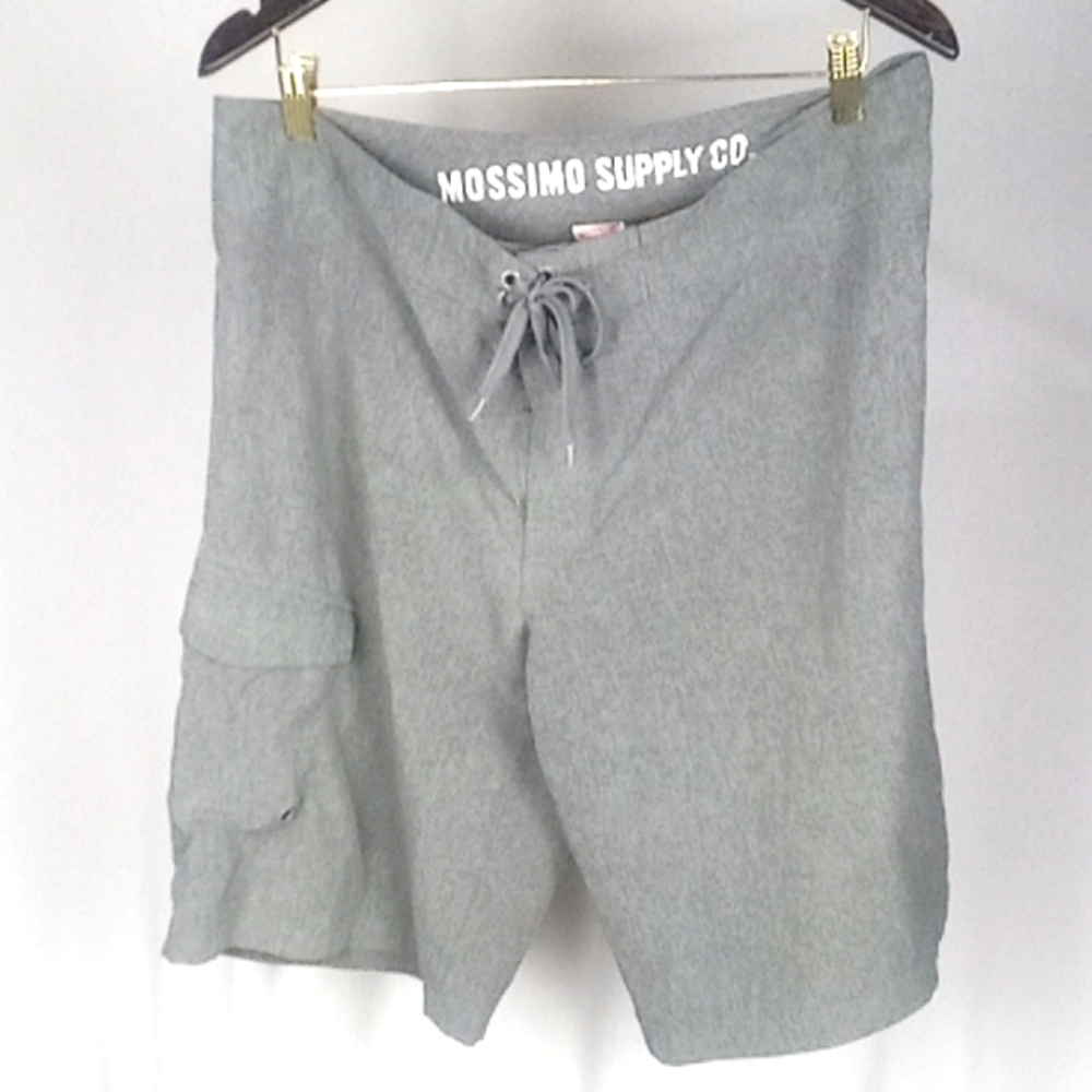 Gray Mossimo Board Shorts Size 36